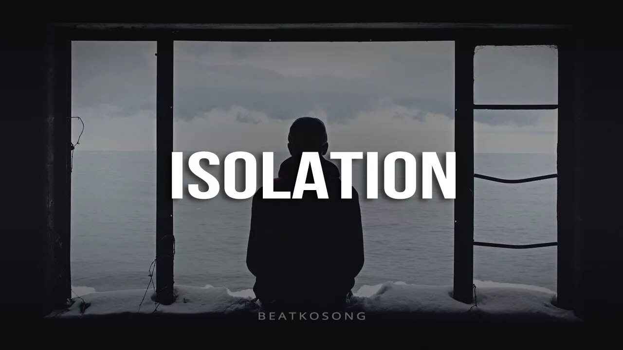To be in isolation. Isolation. надпись изоляция.