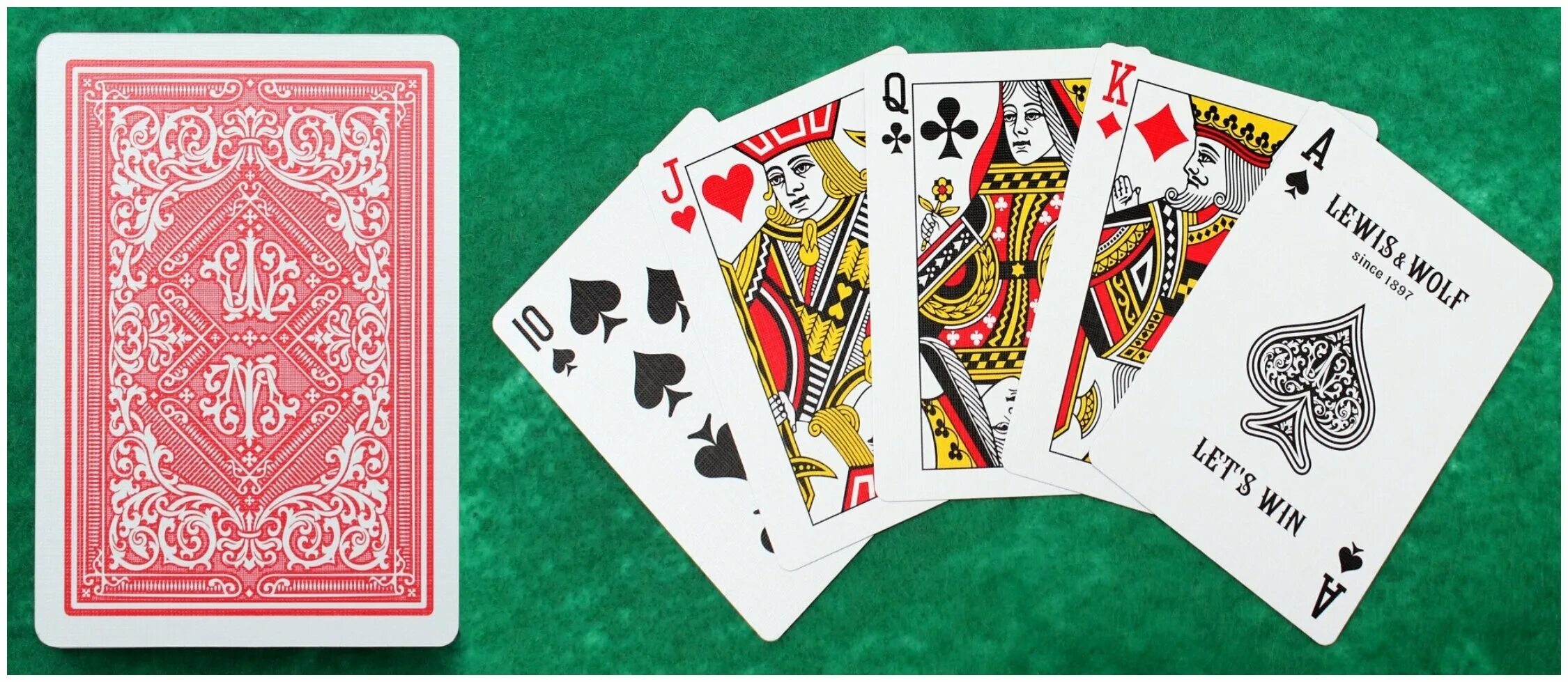 карты игральные покер miland. карты игральные "lewis & wolf" 3824. карты игральные 54шт 57*88см. игральные карты lewis & wolf. вульф карт.
