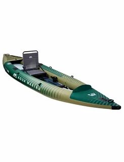 Каяк надувной одно - двухместный для рыбалки Aqua Marina Caliber-398 S23, i...