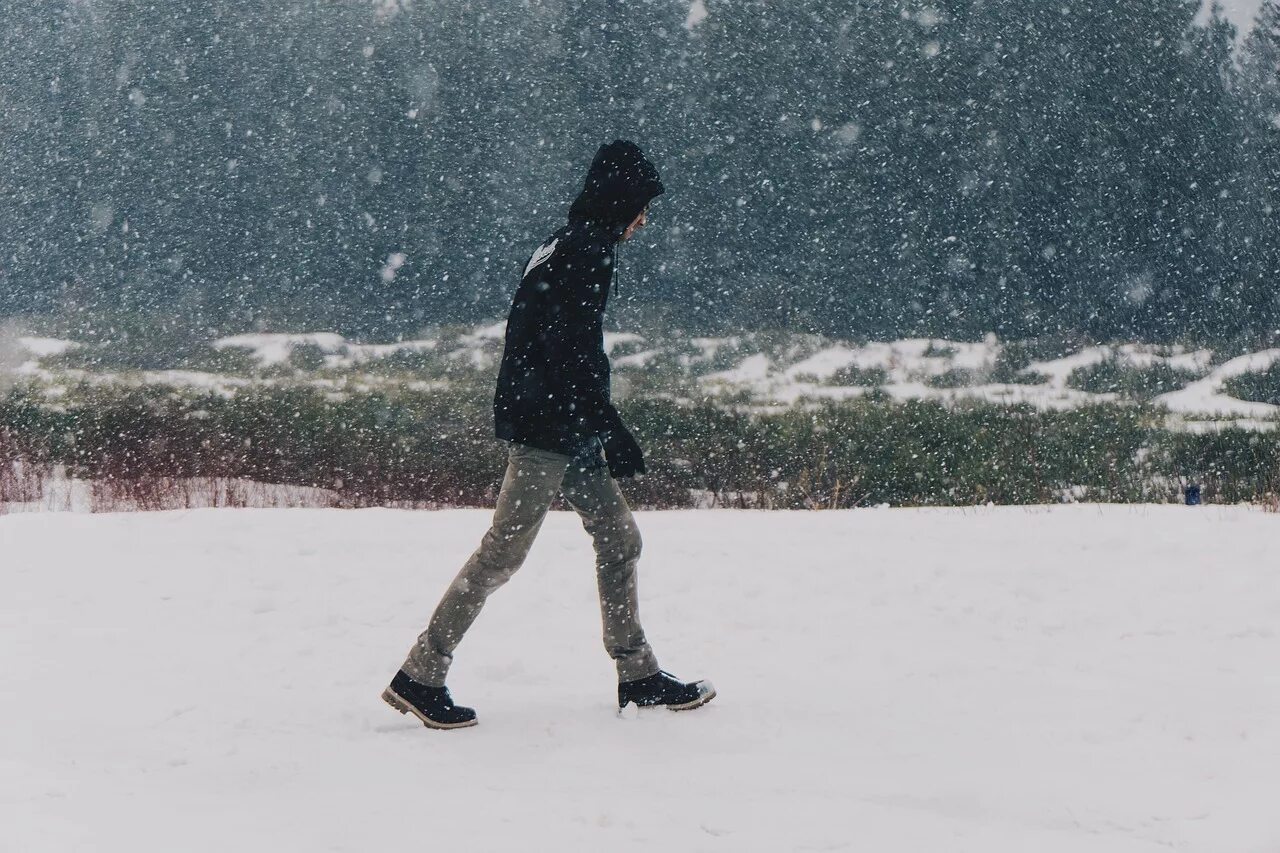 The coldest walk in the