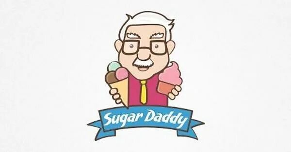 Леди шугар дэдди. Шугар Дэдди. Sugar logo Design.