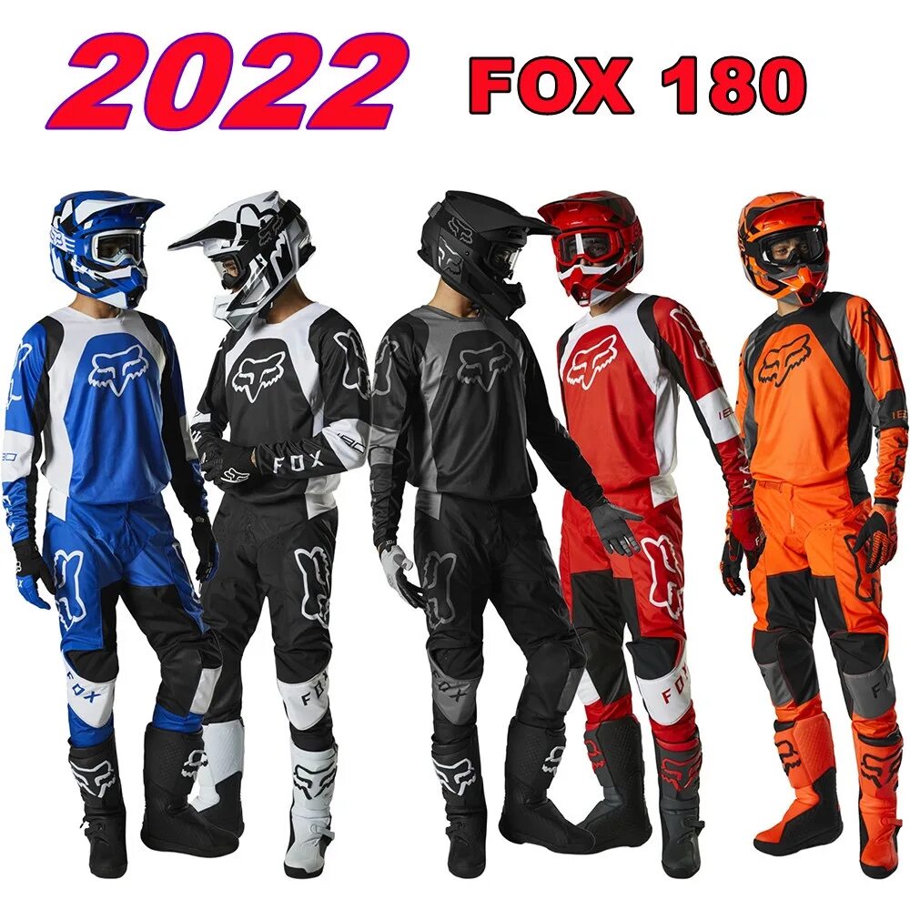 Костюм эндуро Фокс 180. Экипировка Фокс для эндуро. Штаны эндуро Fox. Мотоциклетный костюм мужской.
