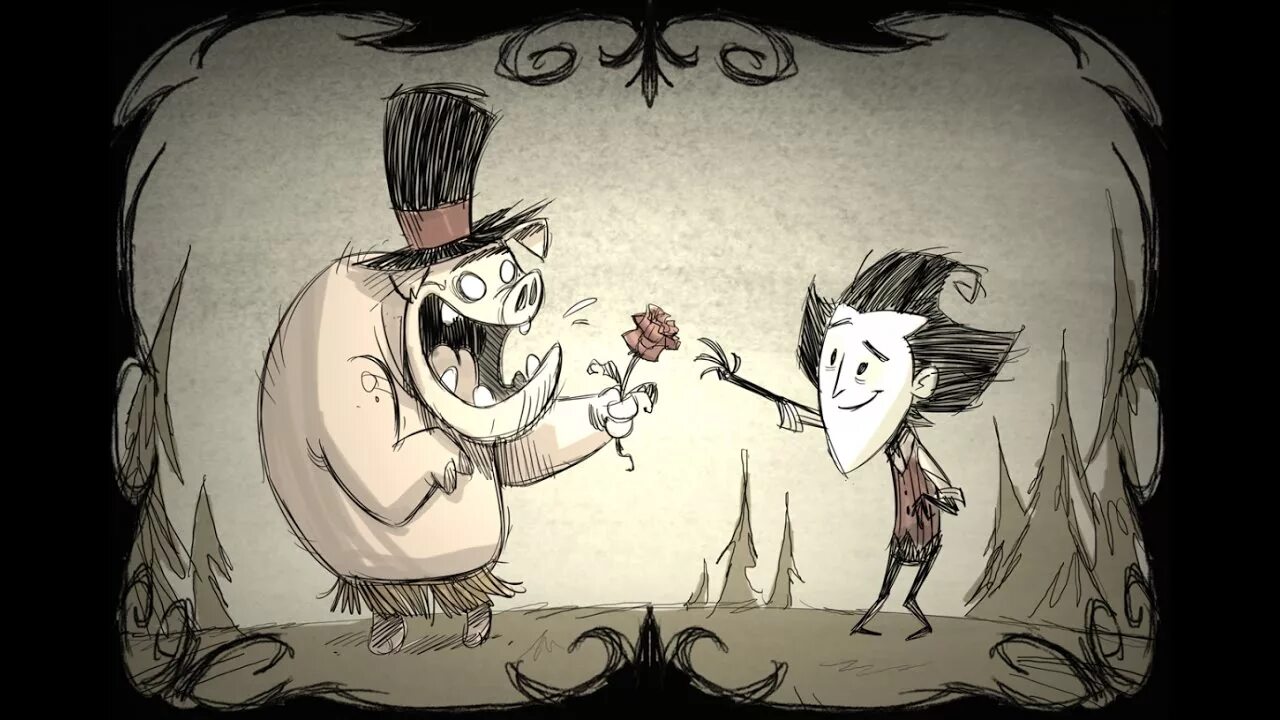 Донт этюды. Вилсон дст. неголодайка уилсон. донт старв. уилсон don&#039;t starve.