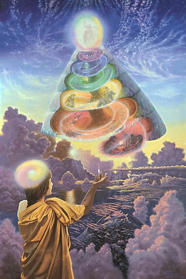 Духовные знания 3. Творец мироздания. Спираль мироздания. Человек Творец Вселенной. Вселенские боги.