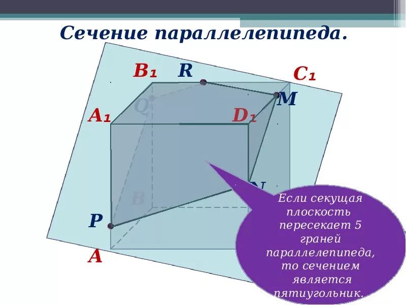 Параллелепипед сечение. Периметр сечения прямоугольного параллелепипеда. 5 сечений параллелепипеда. геометрия 10 кл сечения в параллелепипеде. пятиугольное сечение параллелепипеда.