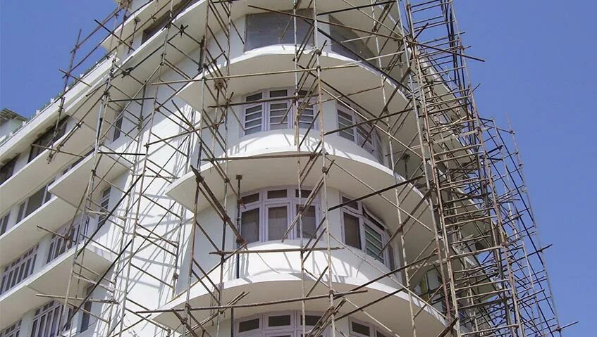 Building repair. Repair building.