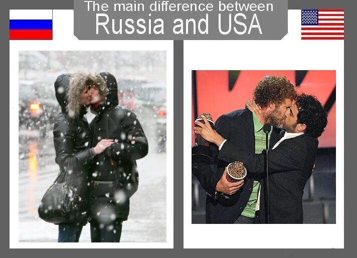 Разница россия и европа. Россия и Америка. Русские и американцы сравнение. Смешные сравнения России и Америки. Разница России с Америкой.