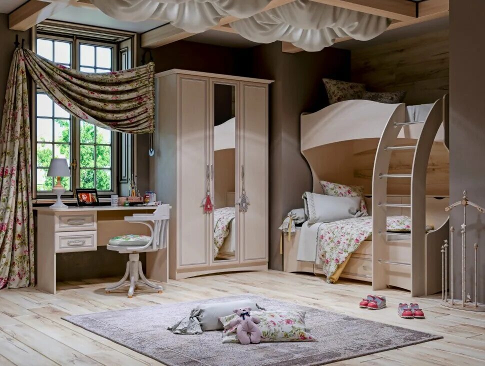 Детская комната в стиле прованс. Спальня прованс мебельград. Детская комната в стиле прованс. Хофф детская комната прованс. Хофф детский гарнитур прованс.