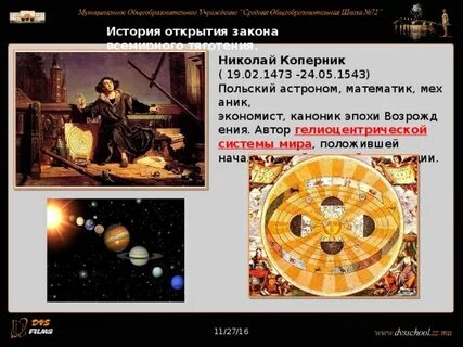 Коперник открытия
