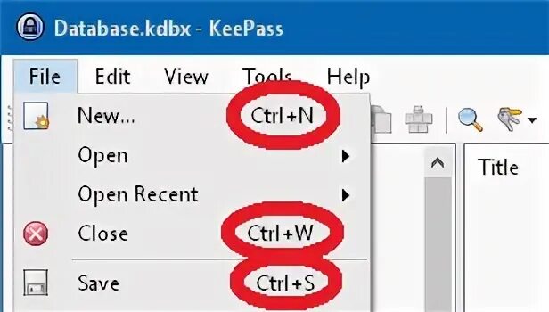 Create key file. Create key file