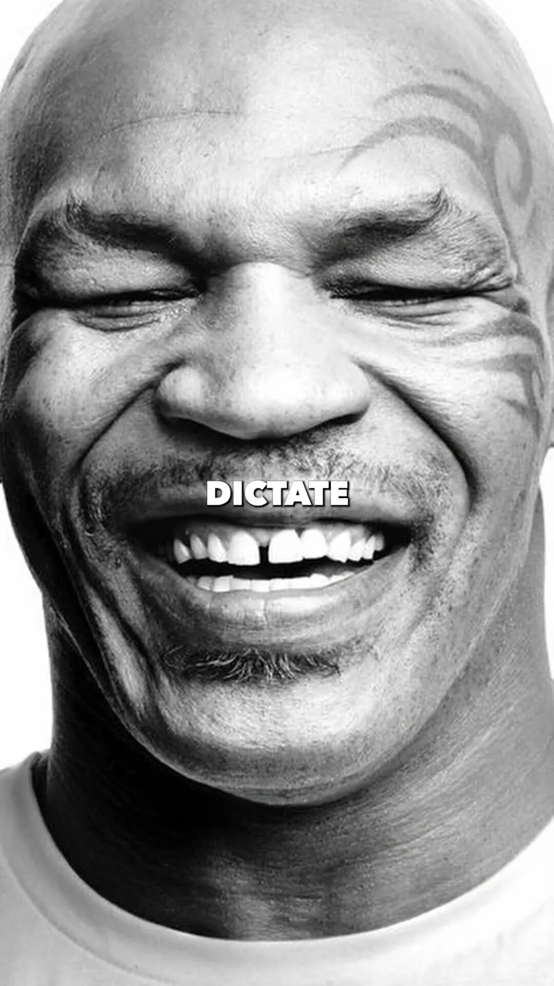 Mike smile