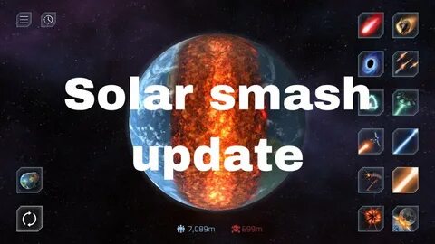 Solar smash все открыто