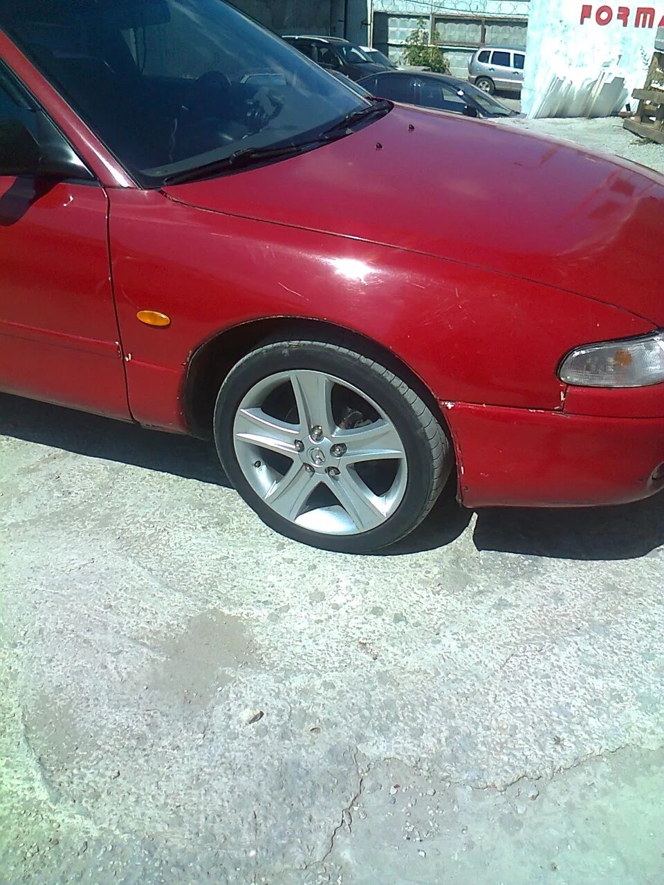Вылет диска мазда. Мазда 626 2003. мазда 626 ge. мазда 626 красная. mazda 626 ge r17.