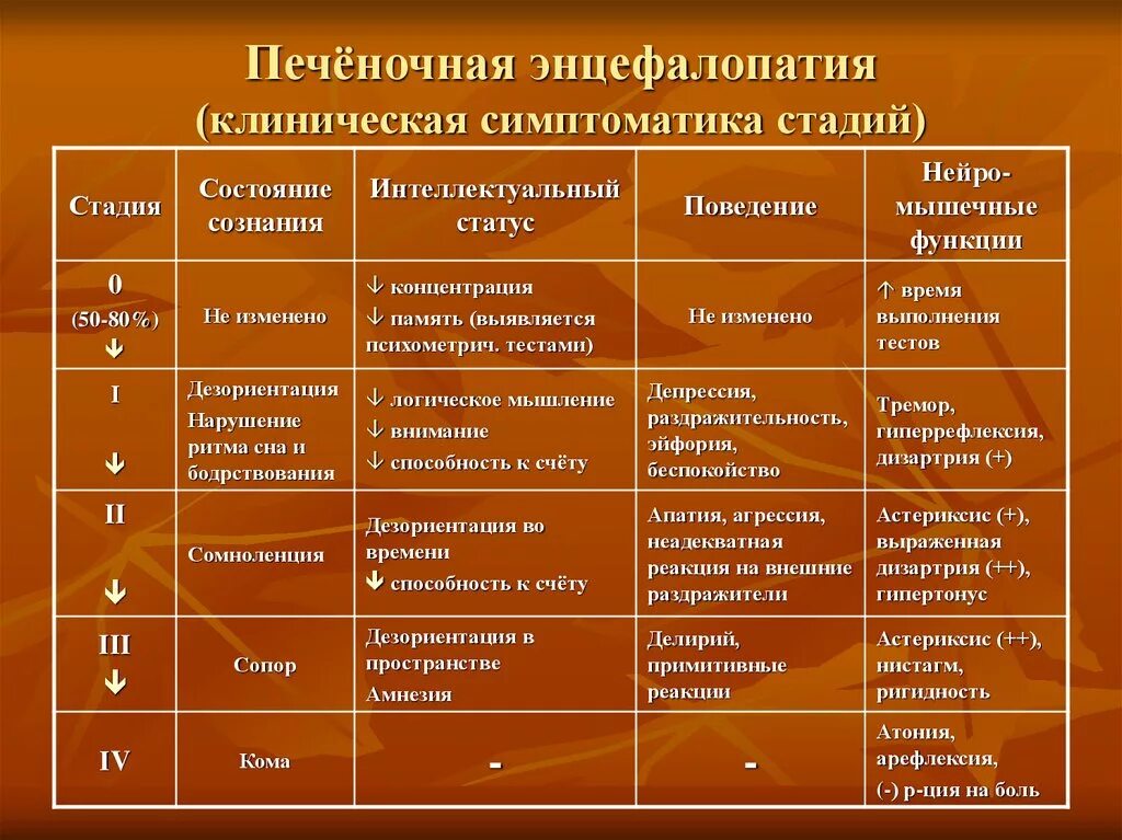 Энцефалопатия печени