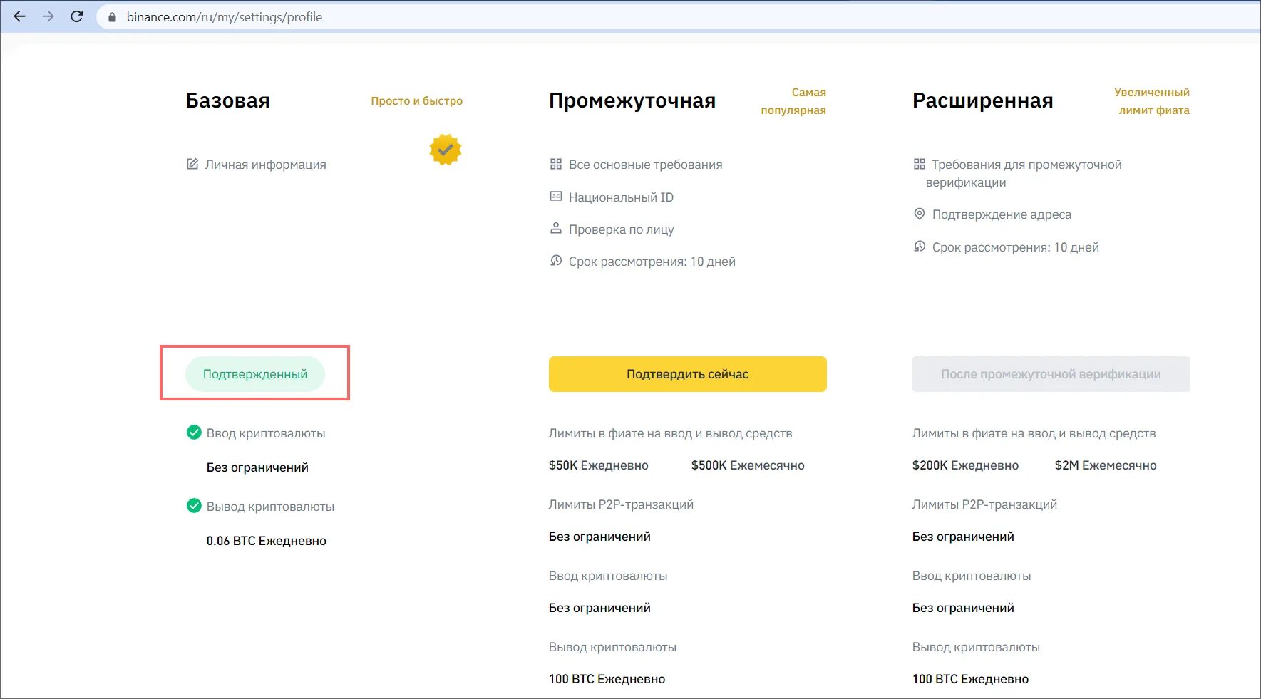 Как пройти верификацию на бинансе в россии