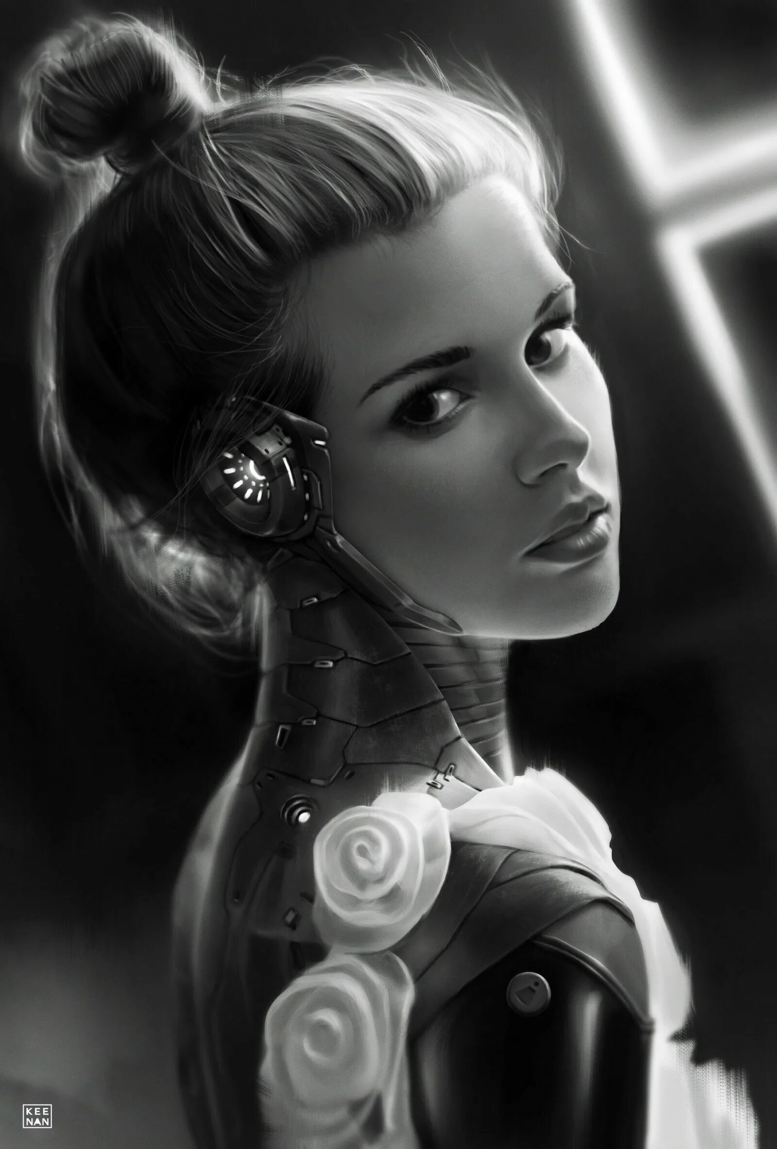 Фантастические девушки. Рэйчел киберпанк. Робо девушки. Красивые девушки-киборги. Киборг женщина.