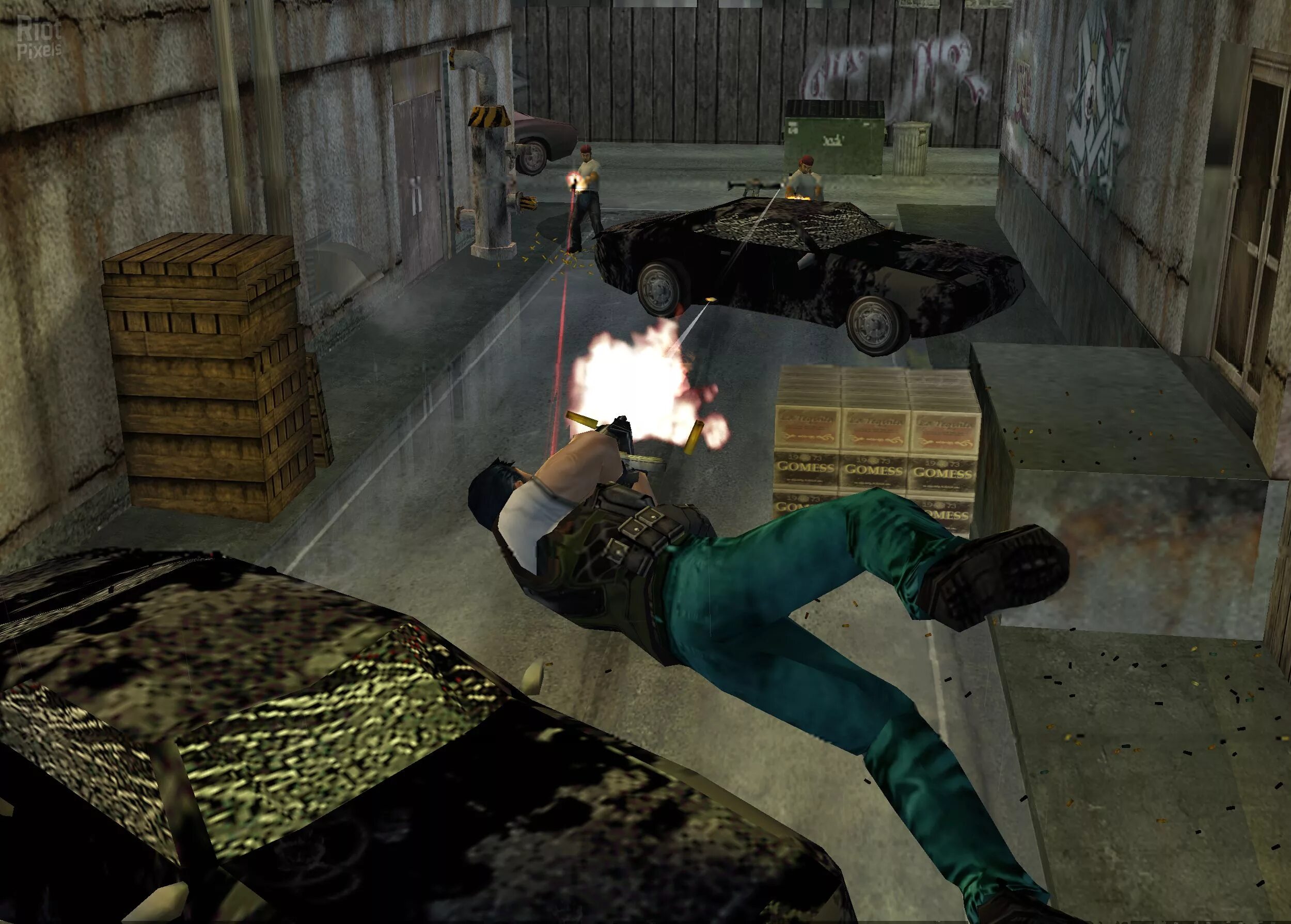 Жестокие игры играть. Dead to rights 2: Hell to pay. Dead to rights II (2005).