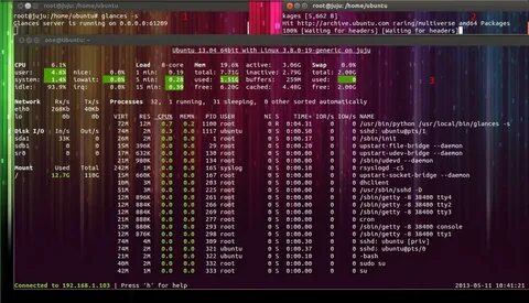 Системные ubuntu
