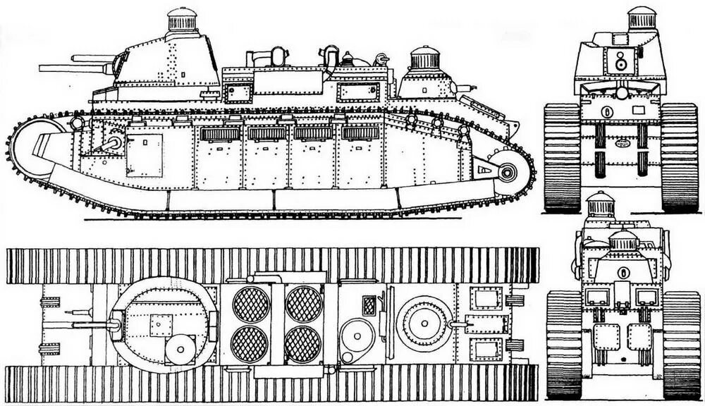 Char line. Французский танк fcm 2c. танк fcm char 2c франция. танк fcm char 2c. французский танк fcm 2c схема.