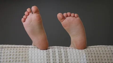 Children feet video
