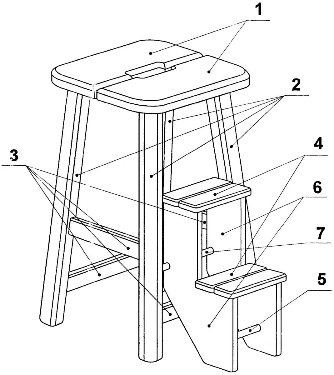 Чертеж стула стремянки из дерева. Табурет-стремянка СД-207 чертеж. Стремянка-табурет 2 ступени трансформер чертеж. Стремянка-табурет 3 ступени чертеж. Стремянка-табурет 2 ступени чертежи