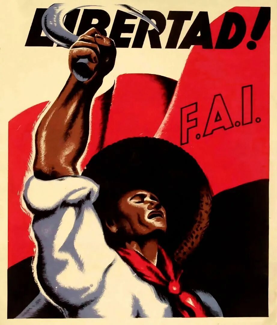 Кубинские лозунги. Плакаты испанских анархистов.