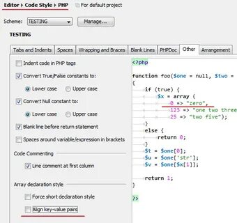 Style php
