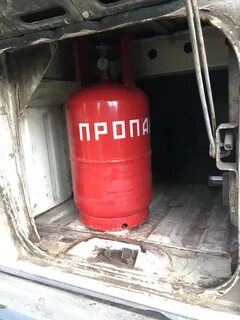 Можно хранить газовый баллон на морозе