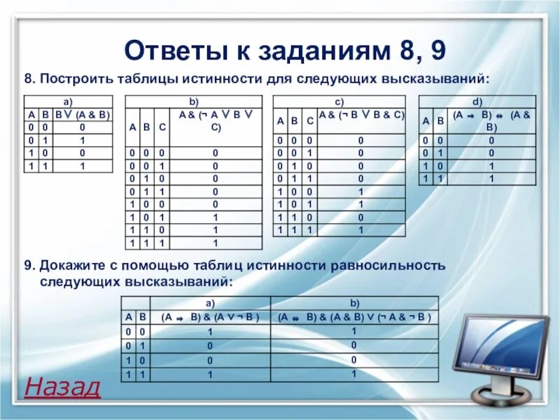 X 2 x 5 информатика. Таблицы истинности задания. Таблица истинности Информатика 8 класс. Задачи с ответами построение таблиц истинности. Построить таблицу.