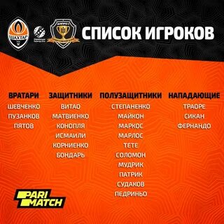 Шахтер донецк таблица
