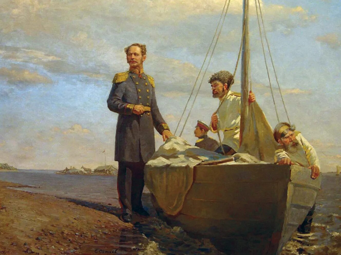 картины советских художников. художник г е о. коровин константин алексеевич 1861-1939. 1906. буковецкий художник.