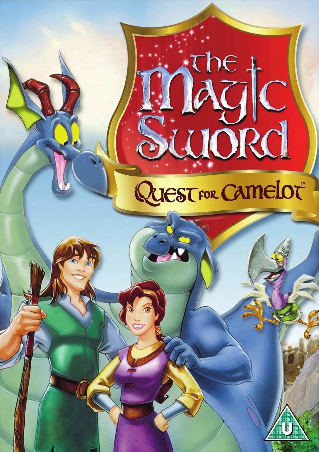 The magic sword. Quest for Camelot 1998. Волшебный меч спасение Камелота дракон. Диск с мультиком Волшебный меч спасение Камелота.