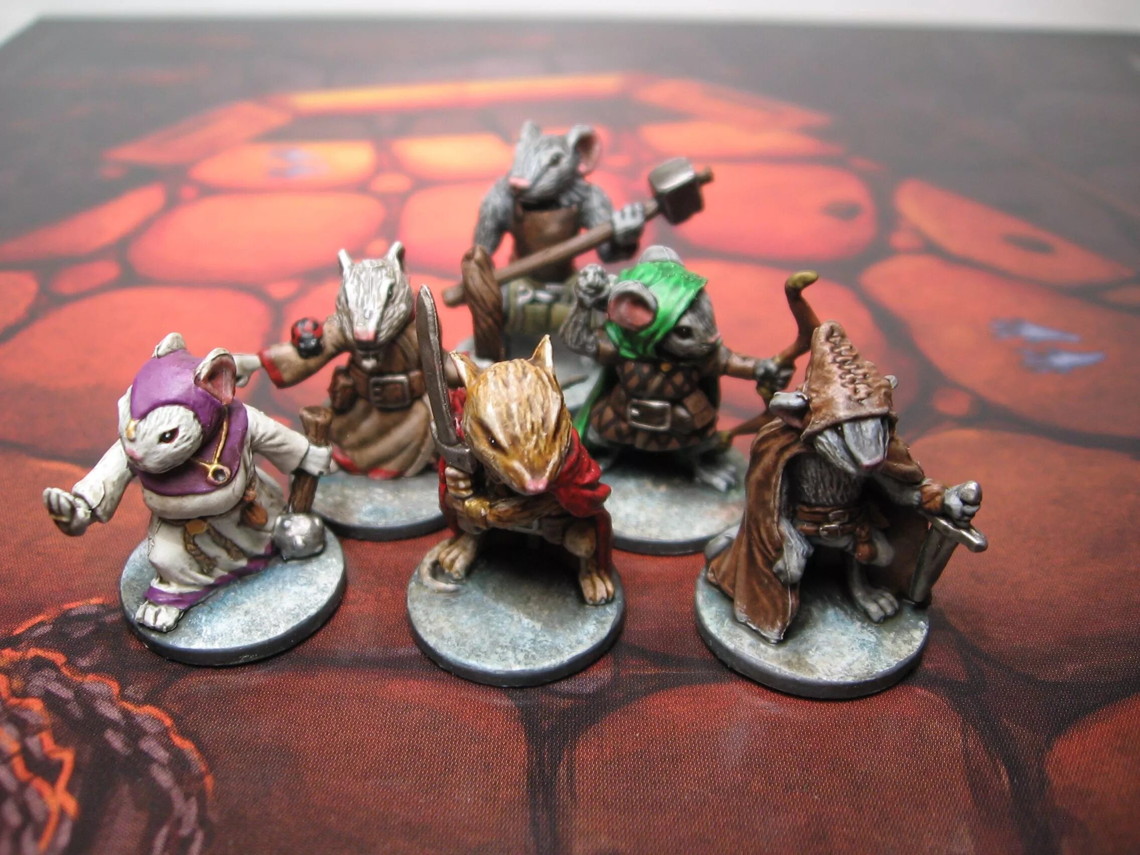 Игра Mice and Mystics. О мышах и тайнах Коллин. Настольные игры с миниатюрами.