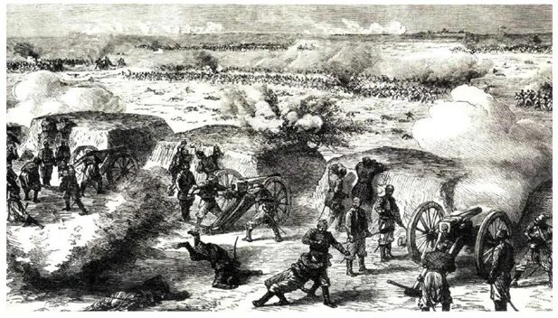1853 1856 1877 1878. 93 Harbi. Панорама Плевенская эпопея 1877 года. Араб Конак 1877-1878. 41432 Harbi.