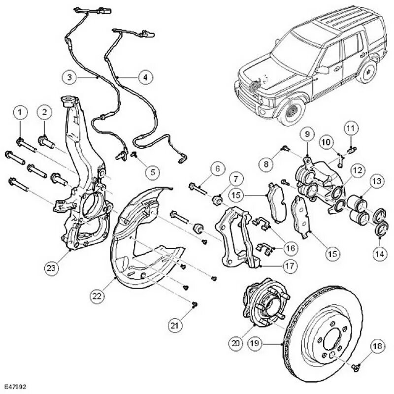 Схемы дискавери 3. Датчик АБС ленд Ровер Дискавери 3. Тормозная система Дискавери 3. Чертёж передней ступицы Land Rover Discovery 3. Тормозная система ленд Ровер Дискавери 3 схема.