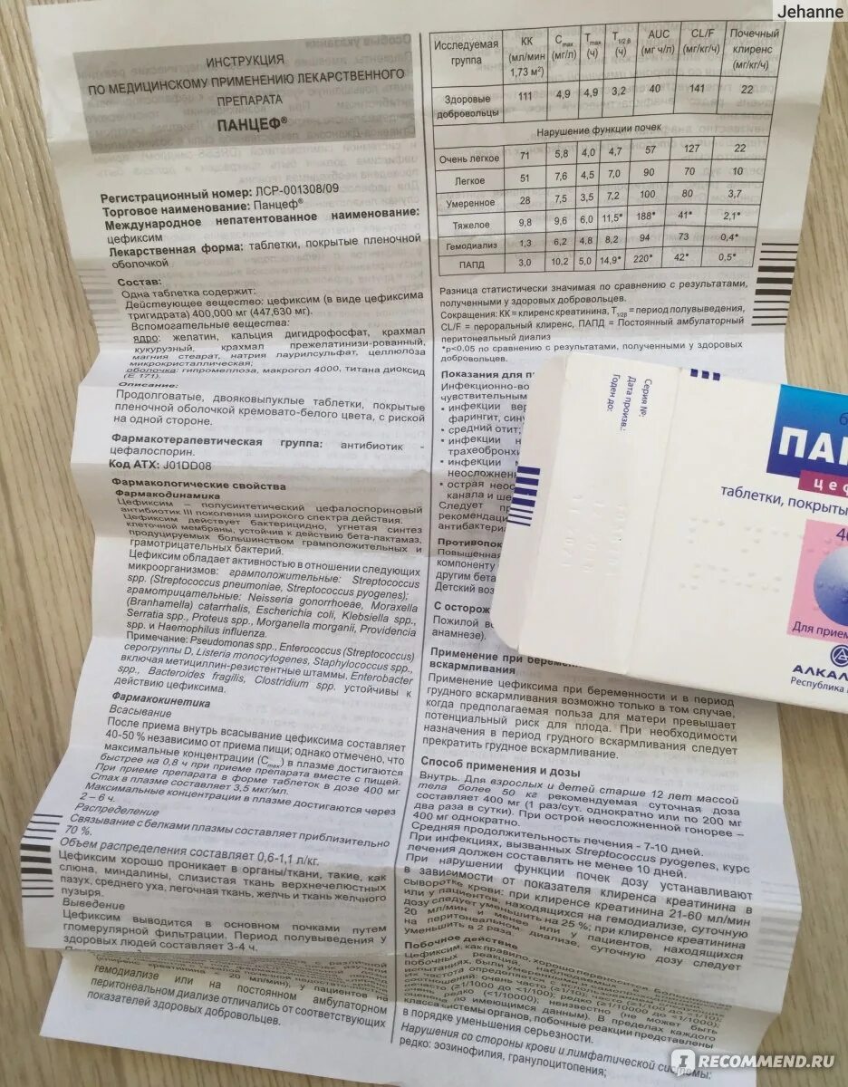 Панцеф давать до или после еды ребенку Антибиотик Алкалоид Панцеф "Рожать было легче!!! Мой опыт лечения среднего сер