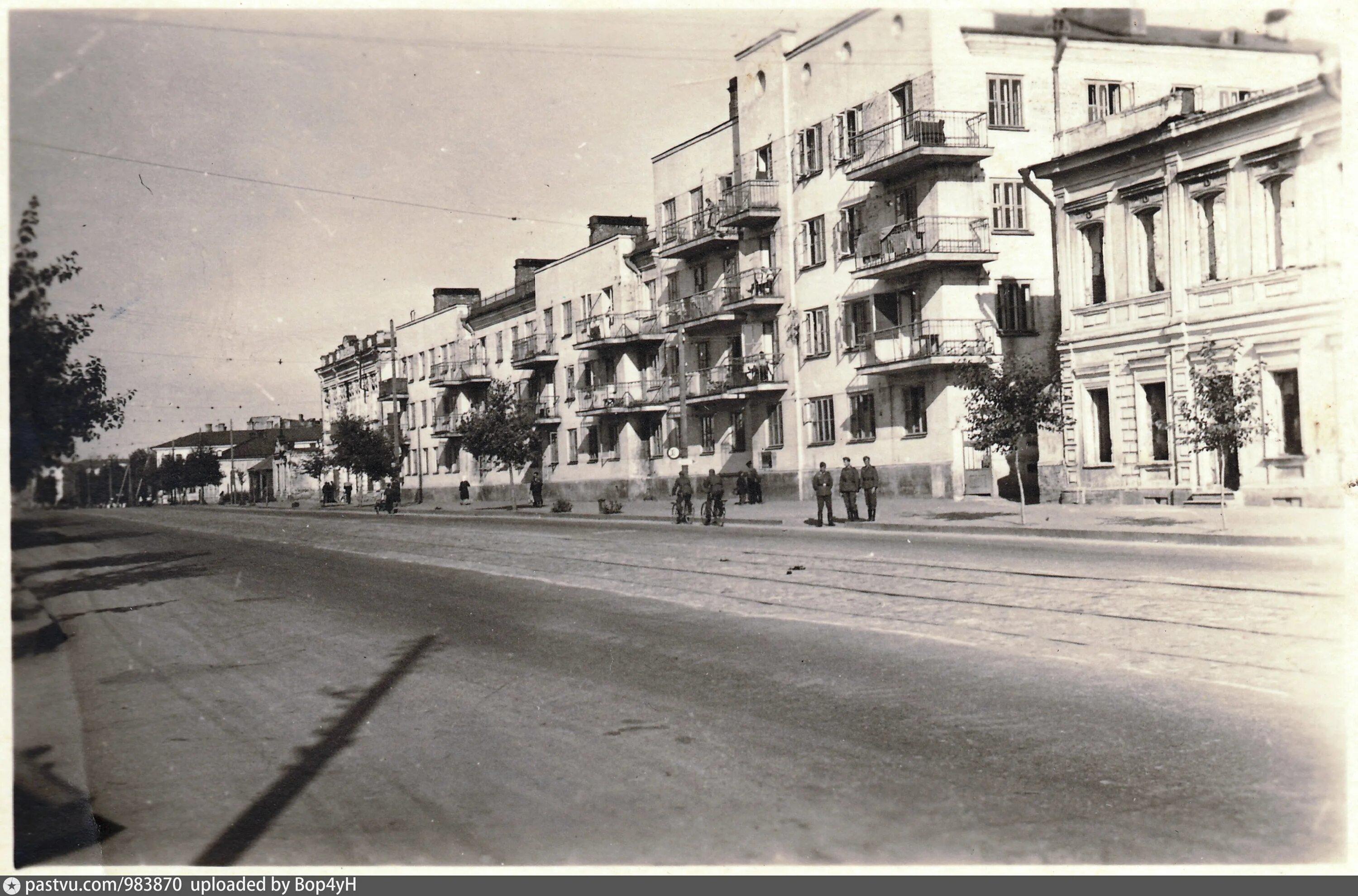 Орёл - Исторические фотографии 1946-1991 - Фото - Городской электротранспорт