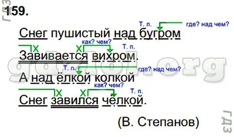 Русский язык 3 класс номер 101