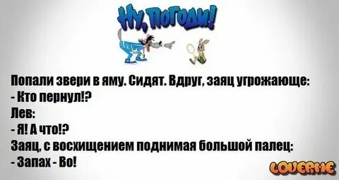 Волк и заяц анекдот