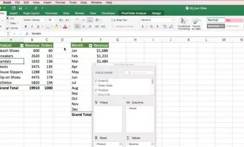 Excel mac os
