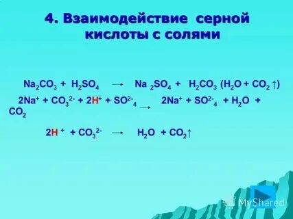 Кислые соли сернистой кислоты