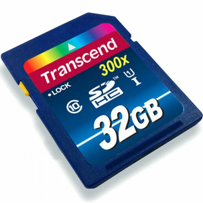 Карты памяти transcend 32