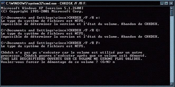 Chkdsk f r x. Chkdsk. программа chkdsk. chkdsk x: /f.