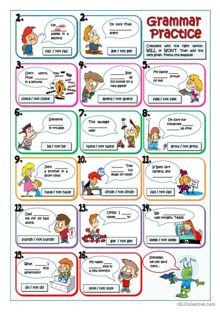Will exercises