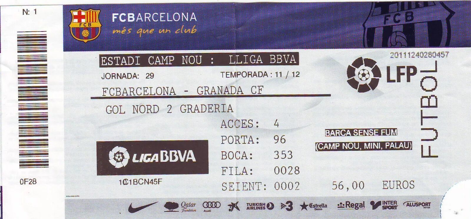 Билет на матч Барселоны. Билет на матч Барселоны на Камп ноу. Электронный билет на футбол Барселоны на Камп ноу. Football Match ticket.