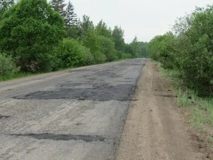 Дорога пролегала