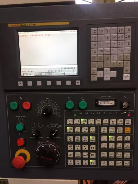 Fanuc 0i-TF Plus. Стойка Fanuc 0i MF. Фрезерный ЧПУ станок Fanuc 0i. ЧПУ Fanuc 0i-TF Plus.