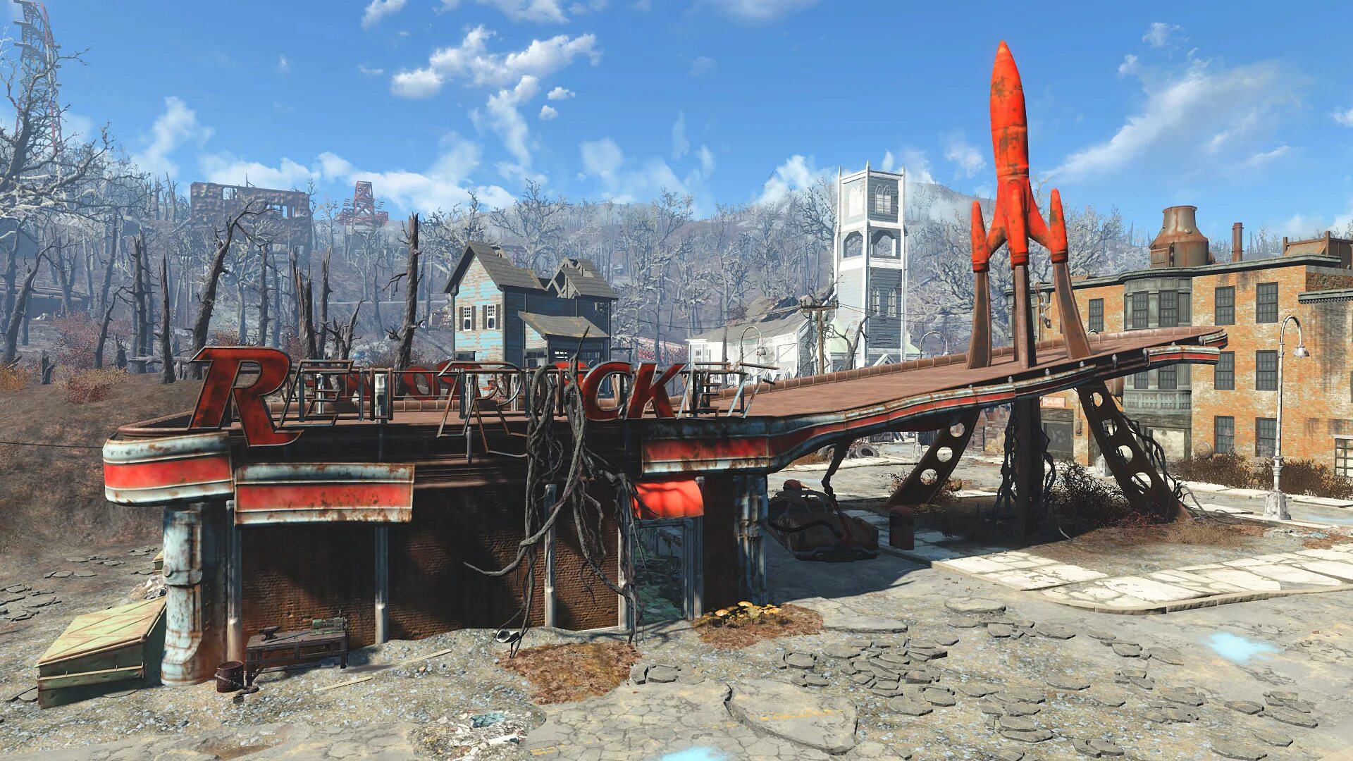 Fallout 4 red rocket. Фоллаут 4 red rocket. red rocket фоллаут. красная ракета  red rocket. красная ракета фоллаут 4.