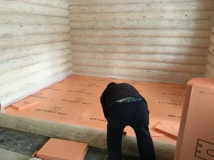 Утеплить пол изнутри деревянного дома