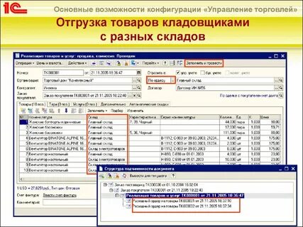 Программа отгрузки товара